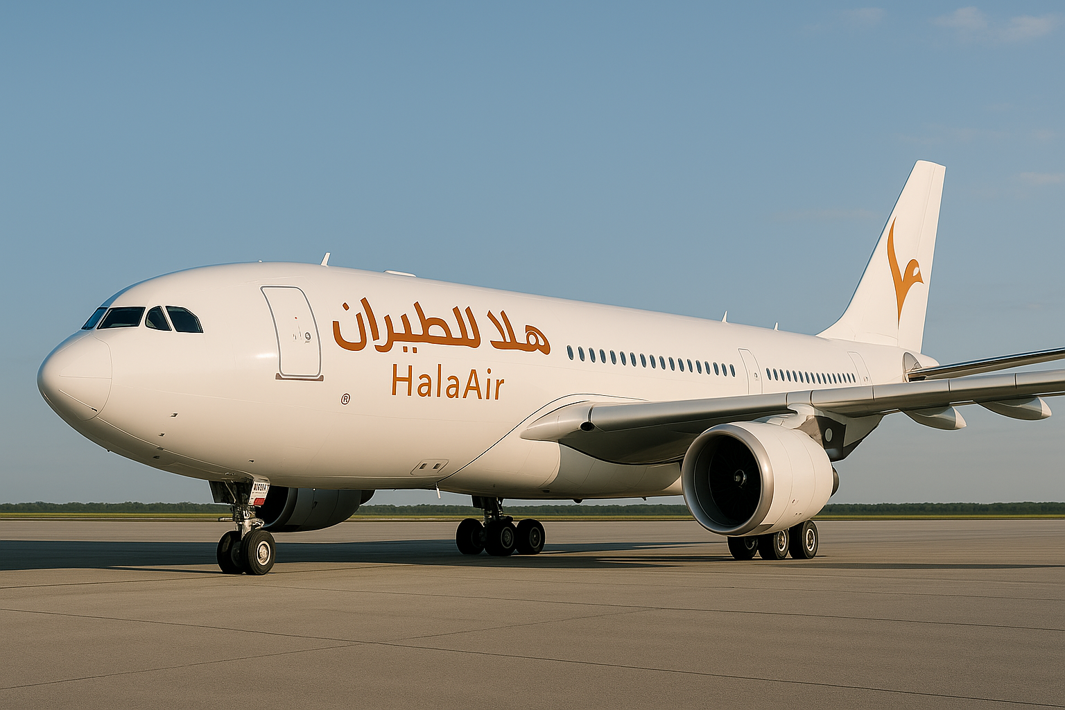 Luxury private jet